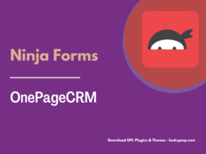 Ninja Forms OnePageCRM.png