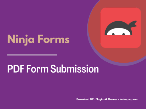 Ninja Forms PDF Form Submission Pimg