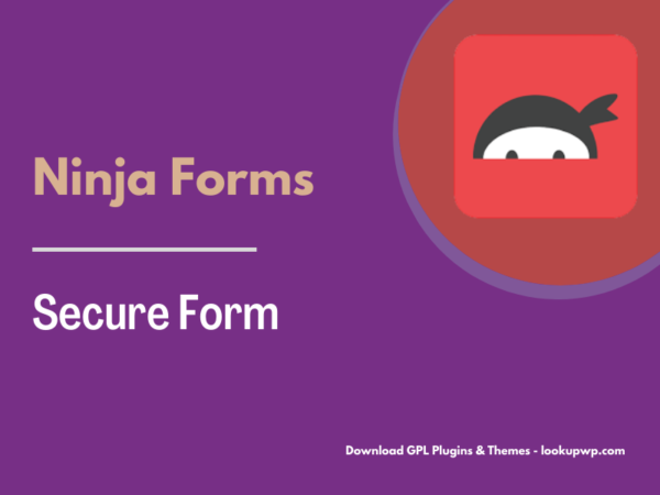 Ninja Forms Secure Form Pimg