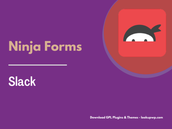 Ninja Forms Slack Pimg