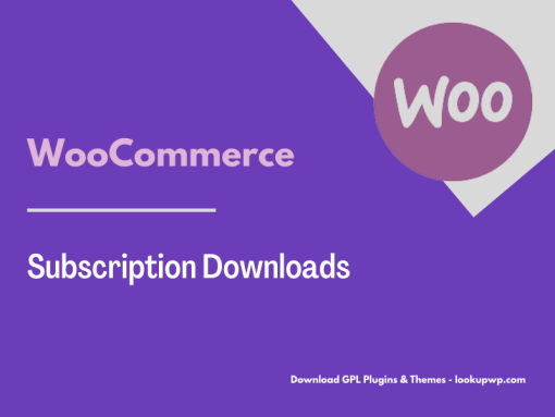 WooCommerce Subscription Downloads Pimg