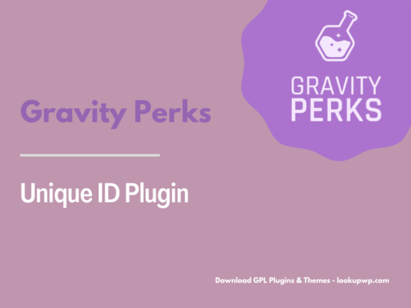 Gravity Perks Unique ID Plugin Pimg
