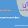 LearnPress – Announcements Addon Pimg