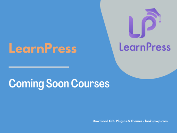 LearnPress – Coming Soon Courses Pimg