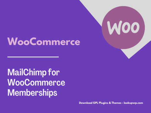 MailChimp for WooCommerce Memberships Pimg