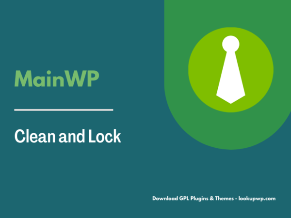 MainWP Clean and Lock Pimg