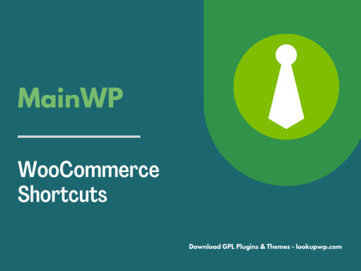 MainWP WooCommerce Shortcuts Pimg