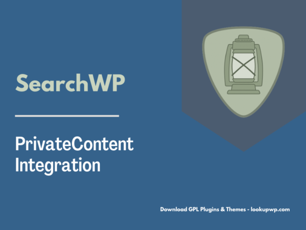 SearchWP PrivateContent Integration Pimg