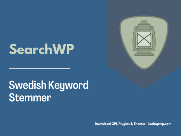 SearchWP Swedish Keyword Stemmer Pimg