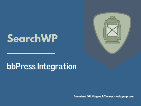 SearchWP bbPress Integration Pimg