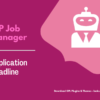 WP Job Manager Application Deadline Pimg