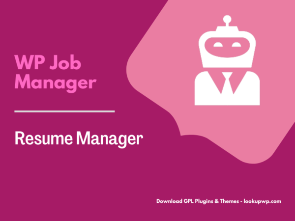 WP Job Manager Resume Manager Pimg
