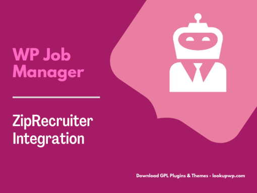 WP Job Manager ZipRecruiter Integration Pimg