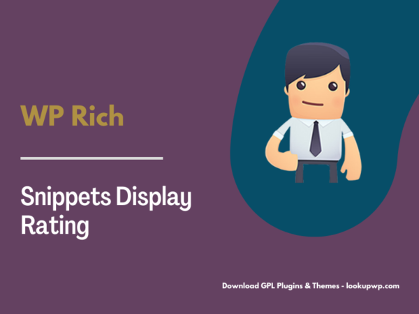 WP Rich Snippets Display Rating Pimg