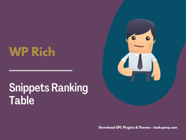 WP Rich Snippets Ranking Table Pimg