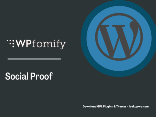 WPFomify Social Proof Pimg