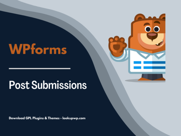 WPForms – Post Submissions Pimg