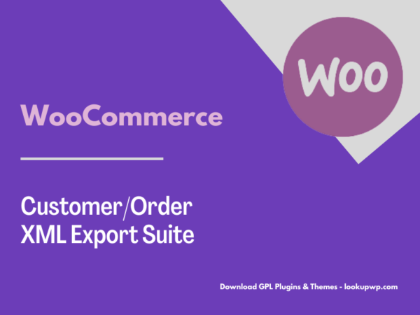 WooCommerce CustomerOrder XML Export Suite Pimg