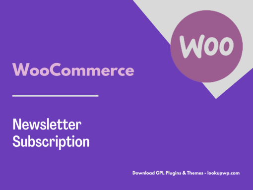 WooCommerce Newsletter Subscription Pimg