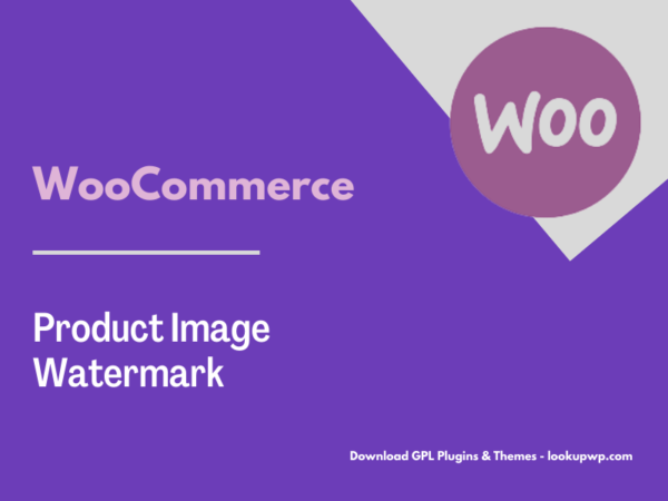 WooCommerce Product Image Watermark Pimg
