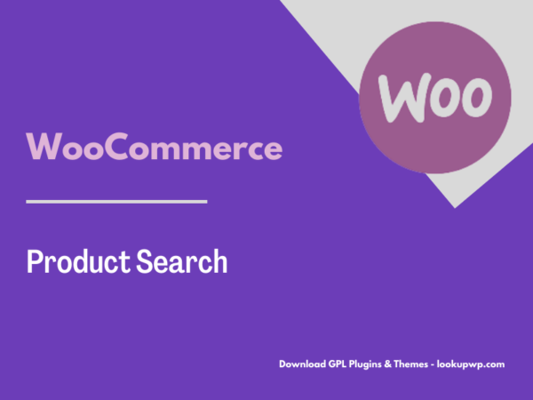 WooCommerce Product Search Pimg