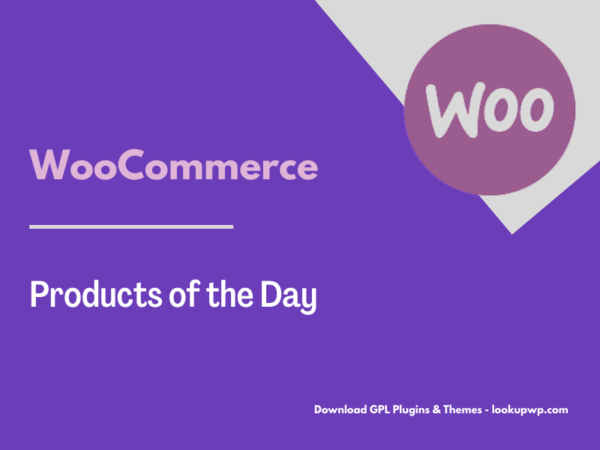 WooCommerce Products of the Day Pimg