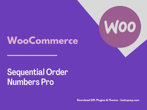 WooCommerce Sequential Order Numbers Pro Pimg