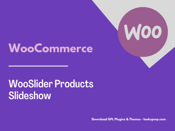 WooCommerce WooSlider Products Slideshow Pimg