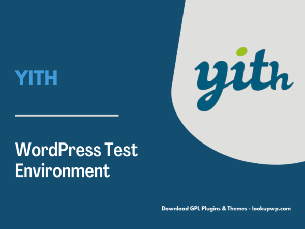 YITH WordPress Test Environment Pimg
