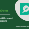 wpDiscuz User Comment Mentioning Pimg