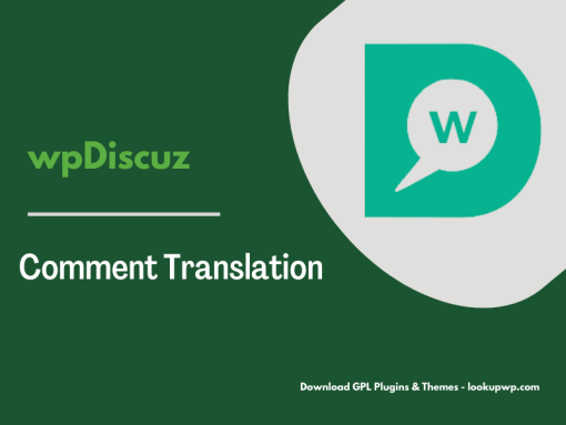 wpDiscuz – Comment Translation Pimg