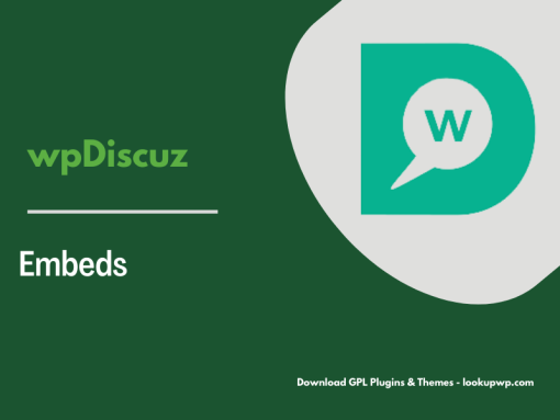 wpDiscuz – Embeds Pimg