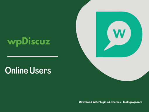 wpDiscuz – Online Users Pimg