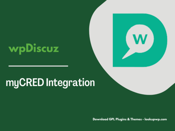 wpDiscuz – myCRED Integration Pimg