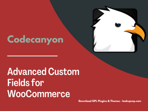 Advanced Custom Fields for WooCommerce