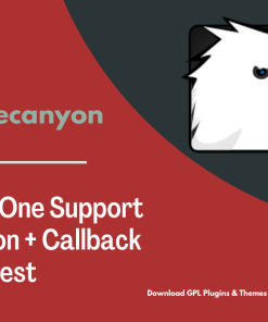 All in One Support Button + Callback Request