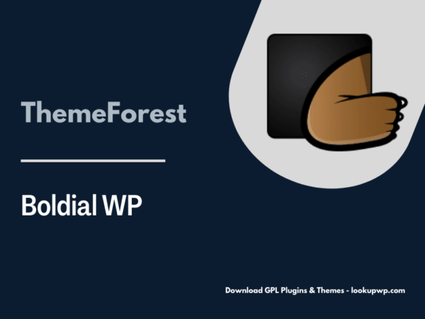 Boldial WP – Flat Creative Theme with 3D Portfolio Pimg