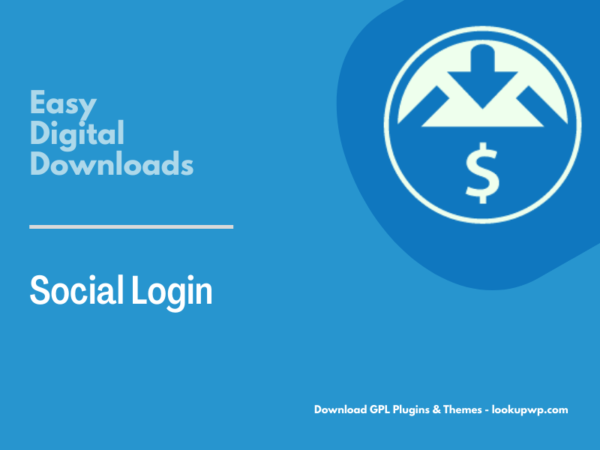 Easy Digital Downloads – Social Login