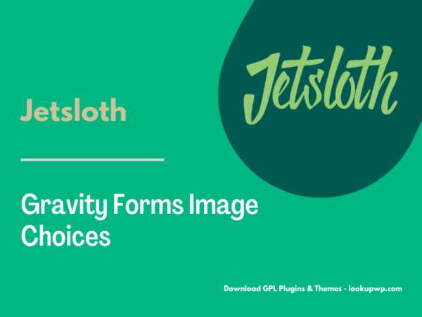 Jetsloth – Gravity Forms Image Choices Pimg
