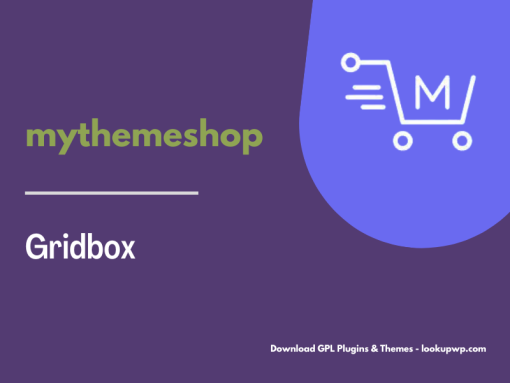 MyThemeShop Gridbox WordPress Theme