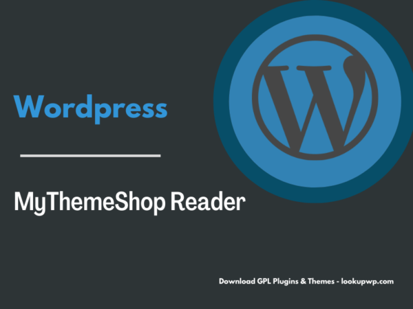 MyThemeShop Reader WordPress Theme Pimg