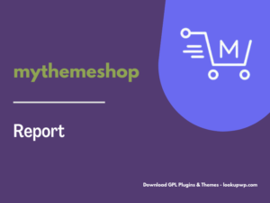 MyThemeShop Report WordPress Theme