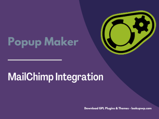 Popup Maker – MailChimp Integration