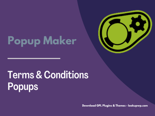 Popup Maker – Terms & Conditions Popups