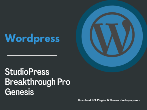 StudioPress Breakthrough Pro Genesis WordPress Theme Pimg