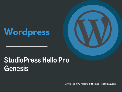 StudioPress Hello Pro Genesis WordPress Theme Pimg