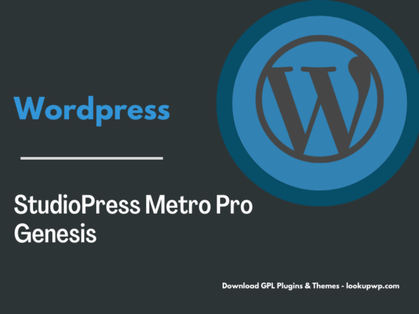 StudioPress Metro Pro Genesis WordPress Theme Pimg