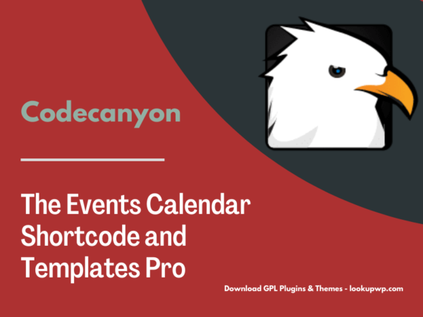 The Events Calendar Shortcode and Templates Pro – WordPress Plugin Pimg