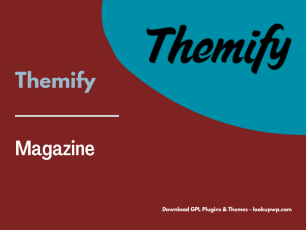 Themify Magazine WordPress Theme