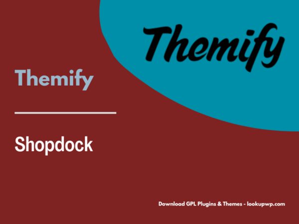 Themify Shopdock WooCommerce Theme